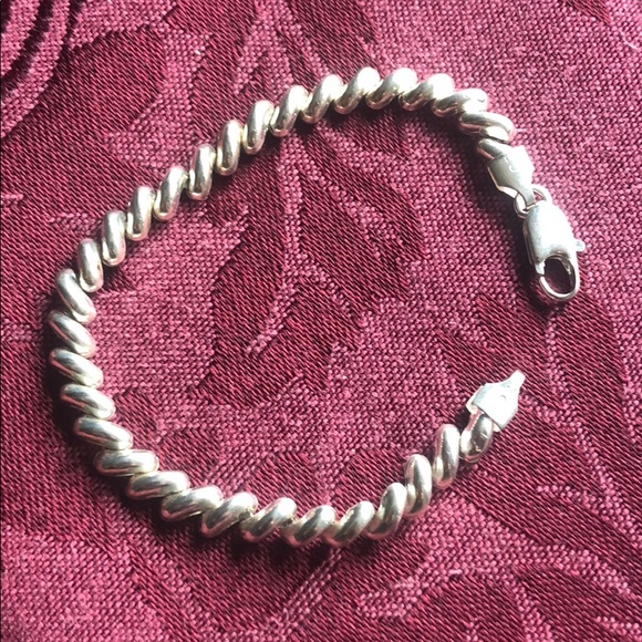 Sterling Silver bracelet made in Italy - Picture 8 of 8